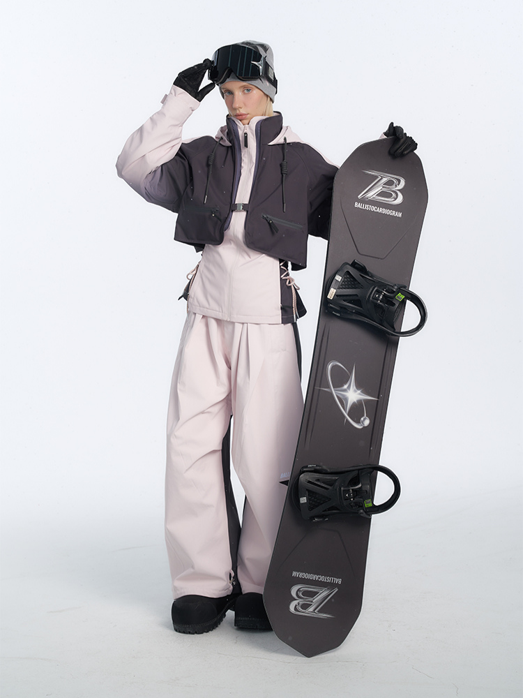 BCG Ballet Bound 2-in-1 Pink Ski Jacket - Women's