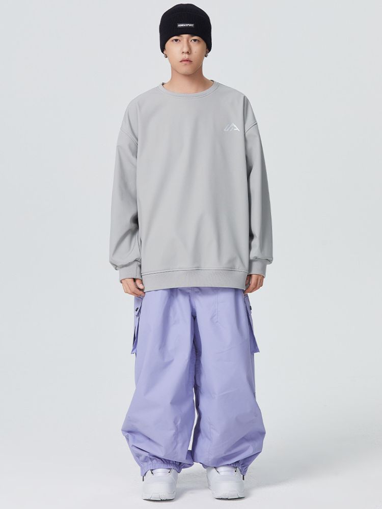 Searipe 3L Monochrome Baggy Cargo Pants - Men's