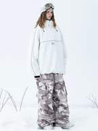 Molocoster 3L Camo Baggy Ski Pants - Unisex